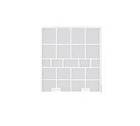 Kit Filtro Condizionatore D'aria, Compatibile Con KELON, Compatibile Con Whirlpool, Varianti Multiple (1p / 1,5p / 2P) Filtro Purificatore for Elettrodomestici Facile Da Pulire(34x38cm x2pcs)