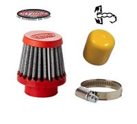 KIT FILTRO CONICO BMC + TAPPO FIAT 500 - 595 ABARTH POP OFF SFIATO ESTERNO 25mm