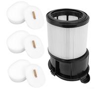 Kit filtro di ricambio per aspirapolvere Shark IP3251 IP3251C IP3252 con stazione base filtro e filtro in cotone per mantenere l'efficienza del vuoto