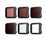 Kit filtro flip per action camera DJI, set di lenti ND/CPL/Mist con montaggio rapido, riduzione della luce e accessori polarizzanti per riprese cinematografiche (set da 6 pezzi)