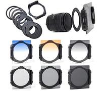 Kit filtro grigio blu grigio graduale Cokin P 6pcs Lente filtro + 9pcs Adattatore ad anello