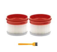 Kit Filtro HEPA Con Spazzola A Rullo E Spazzola Morbida For Lanugine, Compatibile Con Xiaomi, Compatibile Con Dreame, V9, V9B, V10 Pro, Pezzi Di Ricambio For Aspirapolvere Portatile.(2PCS-F)