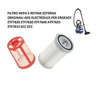 KIT FILTRO HEPA E RETINA ESTERNA ASPIRAPOLVERE ELECTROLUX AEG ERGOEASY