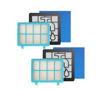 Kit Filtro In Schiuma Lavabile For Motore, Compatibile Con Philips, Alimentatore Pro Compact FC9331 / 09FC9332 / 09 FC8010 / 01 Aspirapolvere Anti-intasamento(6pcs)