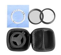 Kit Filtro Magnetico, Migliora Il Colore E Riduce L'abbagliamento, 5,8x5,8x2 Cm, Polarizzatore Per Lenti Per Fotocamera Magnetica, Accessorio Fotografico Polarizzante Professionale, Facile Da Trasport
