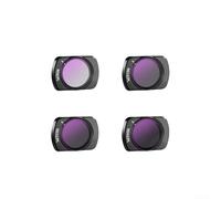 Kit filtro magnetico ND8 ND16 ND32 e CPL per DJI Pocket 4 progettato per soppressione dei riflessi e flessibilità di esposizione nell'uso sul campo (kit ND/PL)