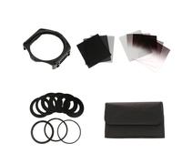 Kit Filtro ND 2 4 8 16 Completo Per Supporto Cokin P + 9 Anelli Adattatori 58