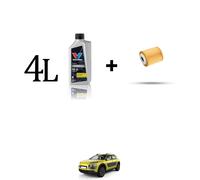 Kit filtro olio e 4L per Citroen C4 Cactus 1.5 BlueHDi 75kw dal 2018