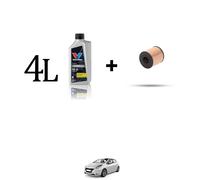 Kit filtro olio e 4L per Peugeot 208 1.6 THP 115kw Dal 2012