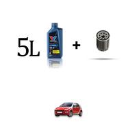 Kit filtro olio e 5L per Smart ForFour (454) 1.5 80kw Dal 2004 al 2006