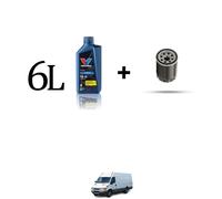 Kit filtro olio e 6L per Iveco Daily III 35-12 Turbo Diesel 85kw dal 2002