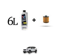 Kit filtro olio e 6L per Volvo XC40 1.5 T3 120Kw dal 2019