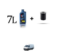 Kit filtro olio e 7L per Iveco Daily III 35-9 Turbo 66kw dal 2001