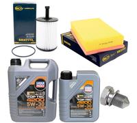 Kit Filtro Olio Motore 5W-30 6 litri. + Tappo scarico olio per VW Vans V 1.9 TDI