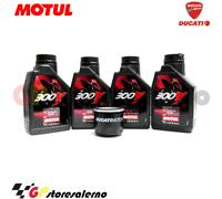 KIT FILTRO OLIO ORIGINALE MOTUL 300V 10W40 DUCATI 998cc 998 2003