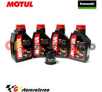 KIT FILTRO OLIO ORIGINALE MOTUL 7100 10W50 KAWASAKI 750 KVF BRUTE FORCE 4x4 I 09