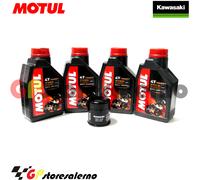 KIT FILTRO OLIO ORIGINALE MOTUL 7100 10W50 KAWASAKI 750 KVF BRUTE FORCE 4x4 I 13