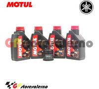 KIT FILTRO OLIO ORIGINALE MOTUL 7100 10W50 YAMAHA 550 FGP GRIZZLY FI 4x4 EPS 11