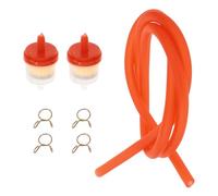 Kit Filtro Olio Tubo Flessibile per Veicoli Fuoristrada e Atv, 1 M | Pvc, Metallo e Plastica, Include Clip, per Manutenzione, Linee Carburante, Raffreddatore Olio e Fuoristrada