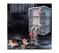 Kit filtro per acquario, efficiente sistema di filtraggio dell'acqua a 3 livelli per ambienti acquatici puliti e sani, facile installazione e manutenzione