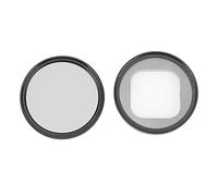 Kit Filtro per Action Camera Installazione Rapida Adattatore per Filtro UV in Vetro Ottico Antipolvere da 52 Mm Telaio in Alluminio per HERO 10 Nero per la Fotografia