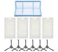 Kit filtro primario e spazzola laterale per robot aspirapolvere Erabros RS1 con filtri multipli e spazzole progettato per rimuovere la polvere dalle aree difficili da raggiungere (A)