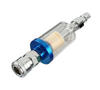 Kit filtro separatore d'acqua olio aria trappola acqua pittura trasparente separatore di umidità 1/4 pollice filo spruzzatore compressore d'aria strumento