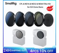 Kit filtro SmallRig CPL, ND16, ND32 e ND64 per vetro ottico multistrato DJI Osmo Nano con coperchio filtro in silicone -5787