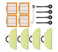 Kit Filtro Spazzola Laterale Panno per Aspirapolvere Shark RV2410WD/RV2610WD/RV2
