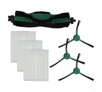 Kit filtro spazzola laterale principale per Roomba per combo e per robot aspirapolvere essenziali, con spazzole e filtri di ricambio per mantenere spazi puliti e igienici