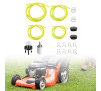Kit Filtro Tubo Completo Per Soluzione Cura Prato 18pz Compatibile Con Tosaerba