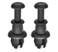 Kit Fissaggio Cappelliera Bagagliaio Auto Compatibile Con Per Golf Per MK5 Per MK6 Boot Pacchetto Scaffale Vassoio Cinghia Stringa Pinze Gancio Tonneau Perno Titolare Adatto(2pc)