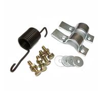 Kit Fissaggio Cavalletto Centrale Vespa Vecchio: Clip Dadi Molla E Rondella S2u