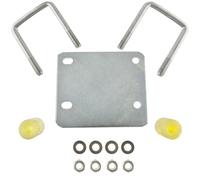 Kit fissaggio morsetto ruota fantino rimorchio Easy Fit NO FORATURA Erd Daxar...