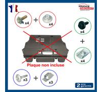 Kit Fissaggio Placca Copertura Sotto Motore Per 308 E C4 / C4 Picasso