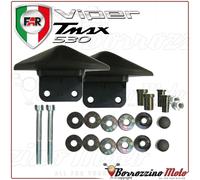 KIT FISSAGGIO SPECCHI FAR VIPER 8 + COPPIA TAPPI FORO PER YAMAHA T-MAX TMAX 530