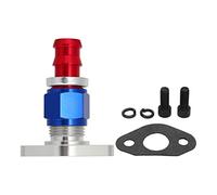 Kit flangia di scarico olio turbo, flangia di ritorno scarico olio in acciaio ad alta resistenza, adattatore di ritorno scarico olio per impieghi gravosi per turbocompressori T3