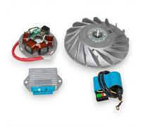Kit Flangia Magnetica Volano Adatta Per Vespa Px 125-200