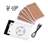 Kit Flip Book con Pannello Luminoso, Kit Flip Book Scatola Luminosa a LED Tablet con Scatola Luminosa a LED 300 Fogli di Carta Disegno con Viti di Rilegatura per Disegnare,