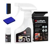 Kit Fluido per Il Restauro dei Fari Auto Spray per Il Restauro dei Fari Agente