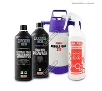 Kit FOAM GUN PREWASH + NEUTRAL FOAM SHAMPOO + NEBULA 2.0 + SPRUZZINO - Ma-Fra