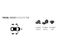 Kit Focal Inside Acoustic 7.0 per BMW i4 M50 Gran Coupe (serie dal 2021) mod...