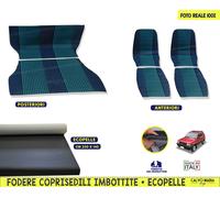 Kit Fodere Imbottite Vecchia Panda Classic da Cucire + SIMILPELLE Nero al metro