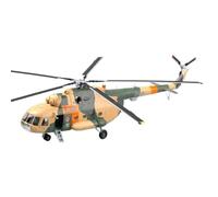 Kit for aeromobili giocattolo in scala 1/72, modello di elicottero in resina pressofusa Mi-8 Army Search Team, giocattolo da collezione