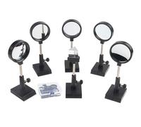 Kit for esperimenti di ottica fisica: include prismi, lenti e specchi for studi riflessione/rifrazione della luce, set didattico STEM