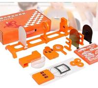 Kit for esperimenti di ottica geometrica, set completo for laboratorio | Apparecchio dimostrativo for la rifrazione della riflessione della luce, attrezzatura didattica for l'aula degli studenti