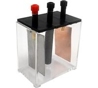 Kit for esperimenti su celle galvaniche con elettrodi di rame zinco ferro carbonio, elettrolisi chimica e strumento dimostrativo galvanico