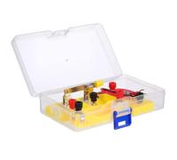 Kit For Esperimenti Su Circuiti Elettrici Da 7 Pezzi, Serie Banco | Apparecchio circuitale con lampadine, fili e portabatterie for l'esplorazione elettromagnetica