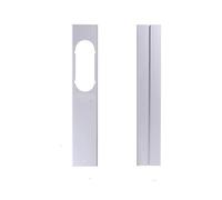 Kit for finestra portatile, piastra scorrevole, adattatore regolabile, protezione antivento, tubo flessibile di scarico, connettore for tubo, accessori for condizionatori d'aria(2pcs)
