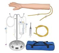 Kit for iniezioni su braccio di manichino for praticare la venipuntura e le iniezioni endovenose, ideale for la formazione e l'insegnamento degli studenti di infermieristica